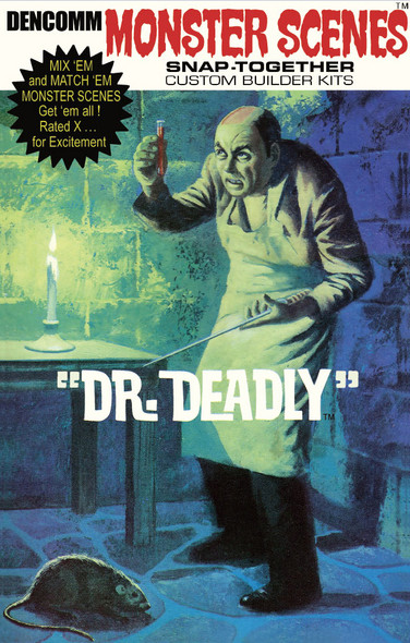 DENCOMM 1:13 Monster Scenes Series 1 - Dr. Deadly - 55th Anniversary Limited Edition