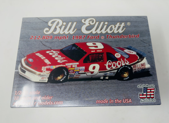Bill Elliot 1987 Ford Thunderbird, 1/24, SEALED BOX, Salvinos JR Models