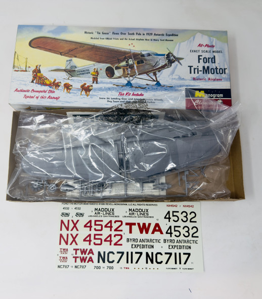 FORD TRI MOTOR, 1/77, OPEN BOX, MONOGRAM