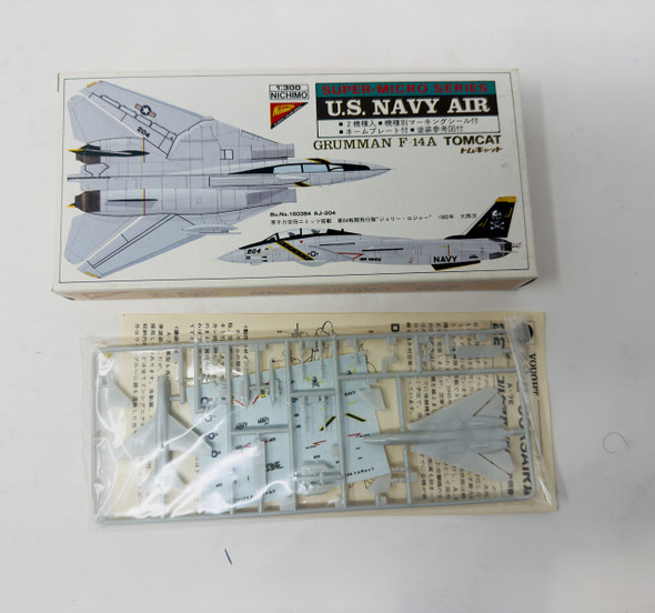 U.S. NAVY AIR F-14A TOMCAT , 1/300, OPEN BOX, NICHIMO