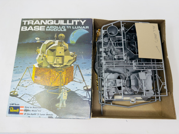 Tranquility Base Apollo 11 Lunar Module , 1/48, OPEN KIT, REVELL