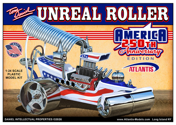 Limited Edition Tom Daniel Unreal Roller 1:24 America 250th Anniversary