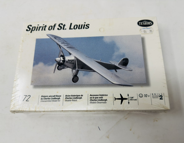 SPIRIT OF ST. LOUIS, 1/72, SEALED BOX, TESTORS