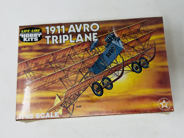 1911 AVRO TRIPLANE, 1/48, SEALED BOX, LIFE LIKE HOBBY KITS