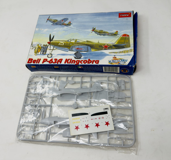 Bell P-63A Kingcobra, 1/72, OPEN BOX. TUKO