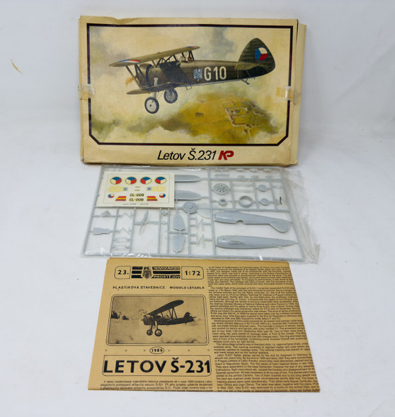 LETOV S_231 , 1/72, OPEN BOX, KP