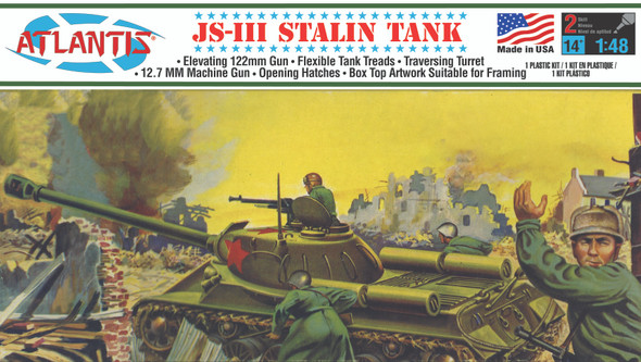 Russian JS-III Stalin Tank 1/48 Plastic Model Kit