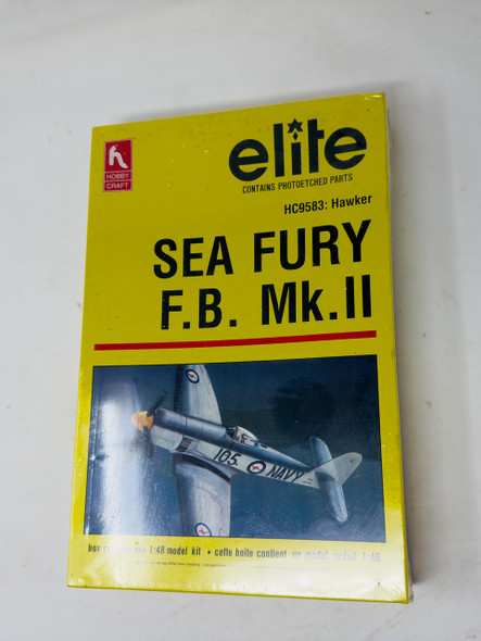 SEA FURY F.B. Mk. II, 1/48, SEALED BOX, HOBBY CRAFT