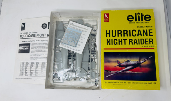 HURRICANE NIGHT RAIDER, 1/48, OPEN BOX, HOBBY CRAFT