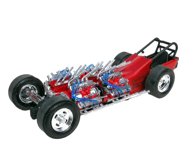 Tommy Ivo 4 Engine Showboat Dragster 1:25 TV TOMMY
