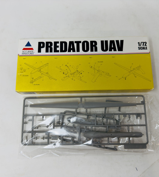 PREDATOR UAV, 1/72, OPEN BOX, ACCURATE MINIATURES