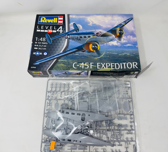 C45F EXPEDITOR, 1/48, OPEN BOX, REVELL