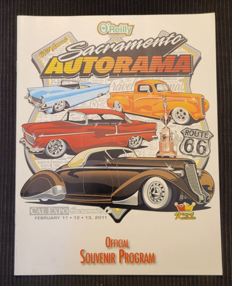 Sacramento Autorama Feb 2011 Cal Expo Official Souvenir Program