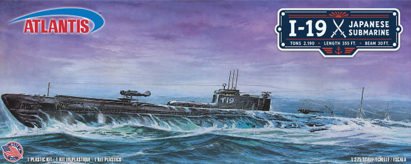 A728 1:275 Japanese Navy I-19 Submarine WWII