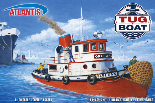 PREORDER L72123 1:160 Waterfront Harbor Tug Boat