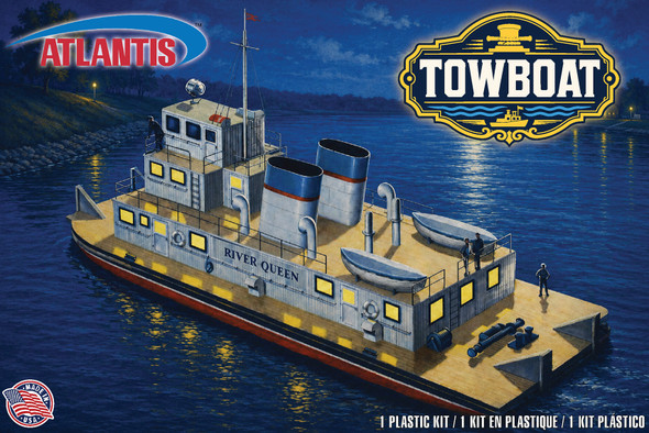 PREORDER 1:220 Waterfront Tow Boat River Queen