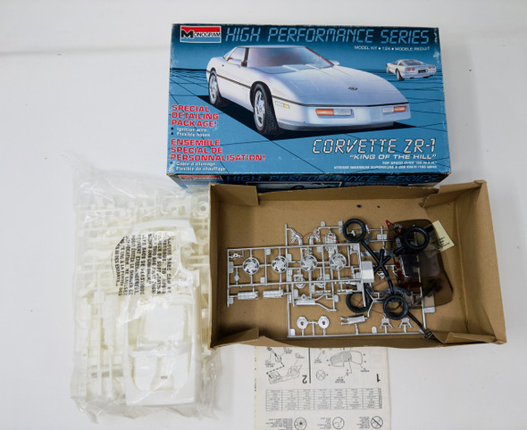 CORVETTE ZR-1 "KING OF THE HILL" , 1/24, OPEN BOX, MONOGRAM