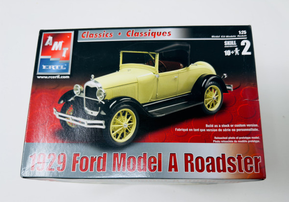 1929 FORD MODEL A ROADSTER, 1/25, OPEN BOX, AMT ERTL