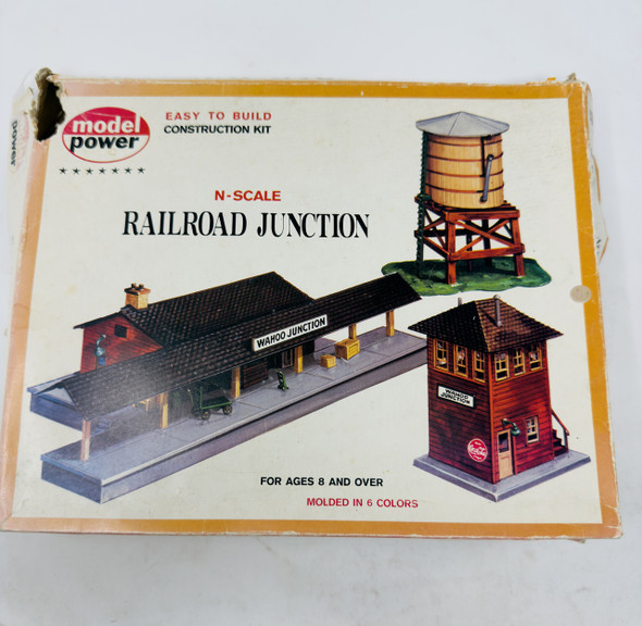 N-SCALE RAILROAD JUNCTION, 1/160, OPEN BOX, MODEL JUNCTION