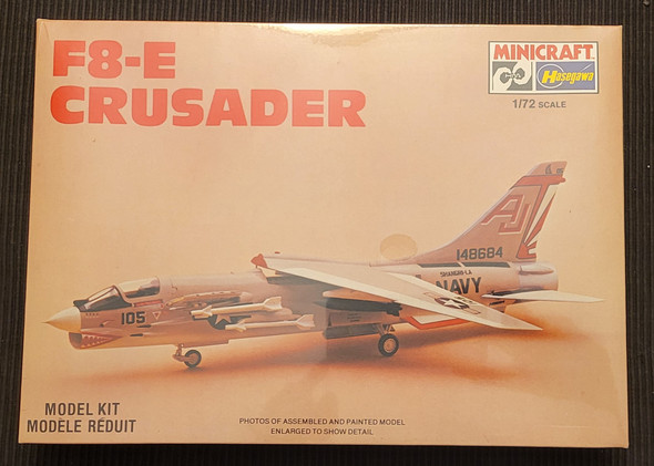 F-8E Crusader 1:72 Minicraft Hasegawa sealed