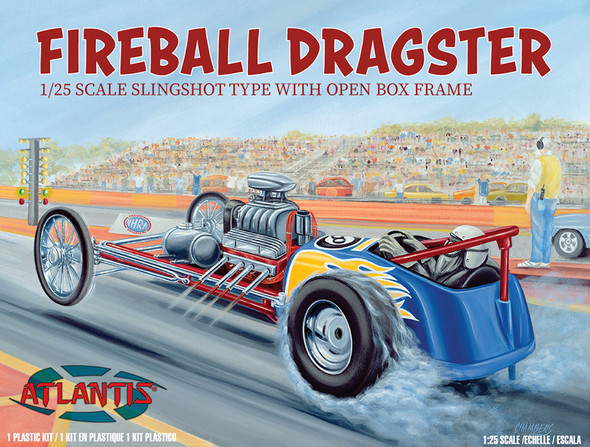 Fireball Dragster 1/25 Scale Plastic Model Kit