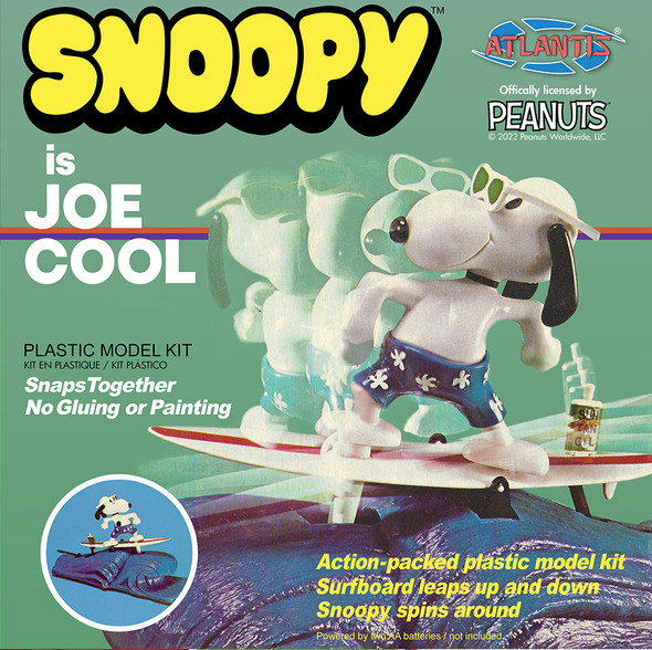 Snoopy is Joe Cool Motorized Model Kit