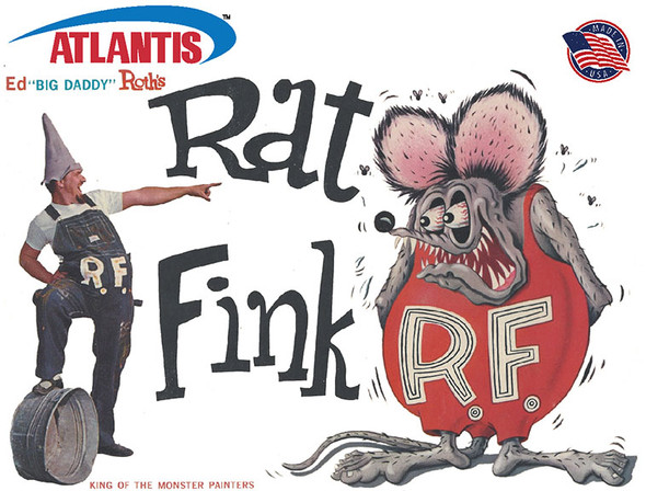 Ed Big Daddy Roth Rat Fink Made in the USA