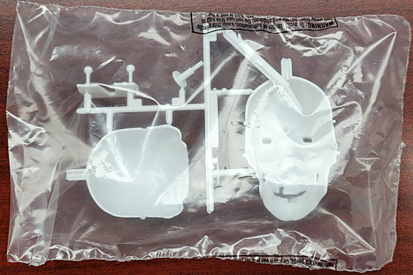 BAGGED KIT Ghost White Skull 1/4 scale