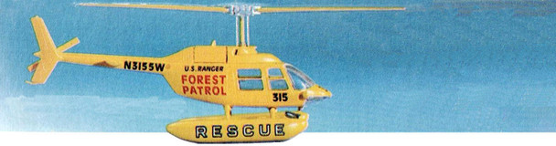 Make and Take Forest Ranger Helicopter Model Kit Set 24 kits