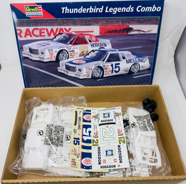 THUNDERBIRD LEGENDS COMBO ,1/24 , Open BOX ,REVELL MONOGRAM