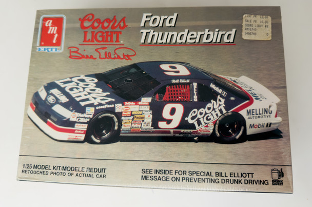 COORS Bill Elliot Thunderbird, 1:25, SEALED BOX, AMT