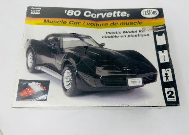 80' CORVETTE, 1/24, SEALED BOX, TESTORS