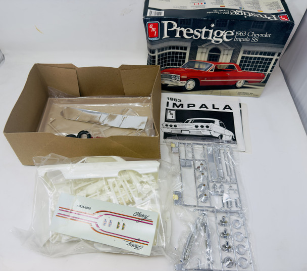 1963 Cheverolet Impala, SS, 1/25, OPEN BOX, AMT ERTL