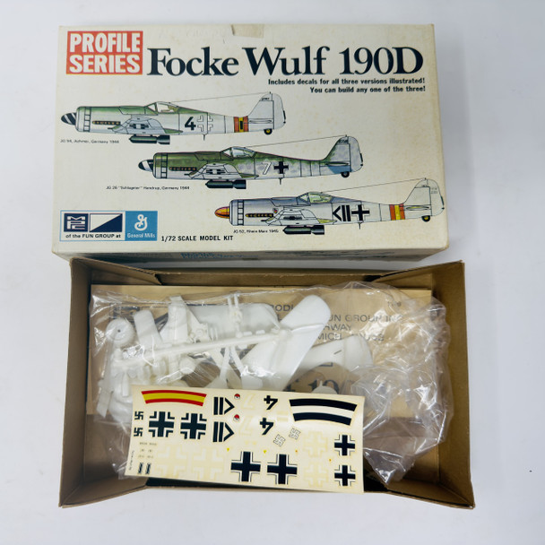 FOCKE WULF 190D, 1/72, OPEN BOX, PROFILE SERIES