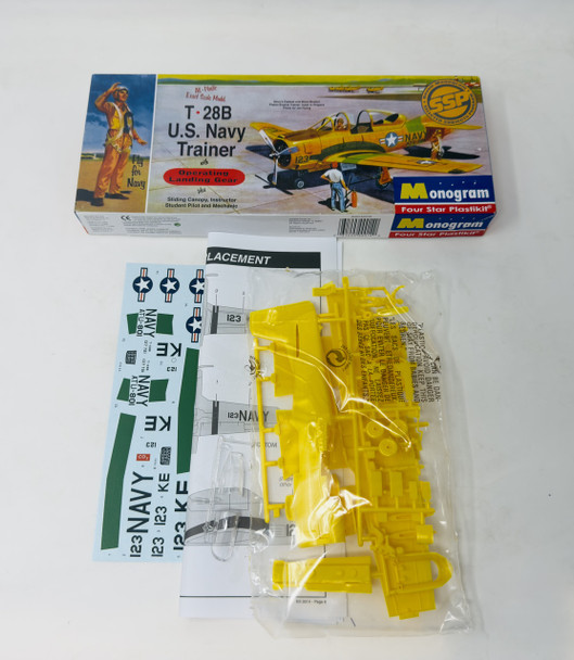 T-28B US NAVY TRAINER, 1/48, OPEN BOX , MONOGRAM