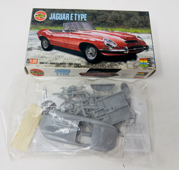 JAGUAR E TYPE, 1/32, OPEN BOX, AIRFIX