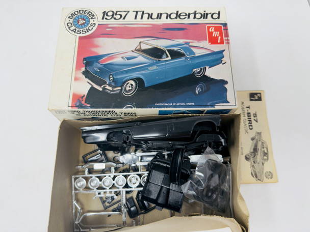 1957 THUNDERBIRD, 1/25, OPEN BOX, AMT