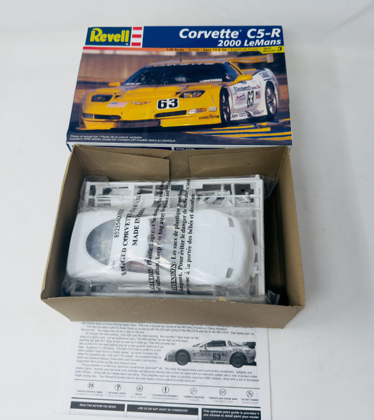 CORVETTE, C5-R 2000 LEMANS, 1/25, OPEN BOX, REVELL
