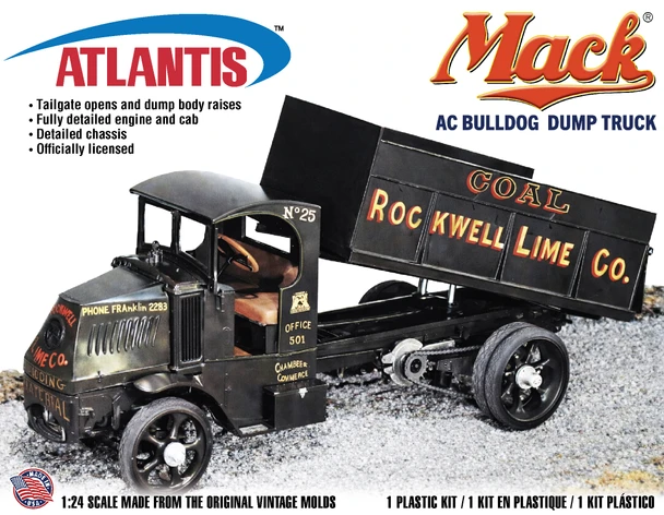 PREORDER 1:24 Mack AC Bulldog Dump Truck