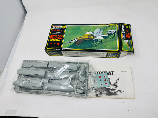 MIG-25 Foxbat-A 130 1/72, OPEN BOX, MINICRAFT HASEGAWA