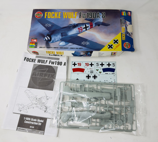 Focke Wulf Fw190A-8, 1/48, OPEN BOX, AIR FIX