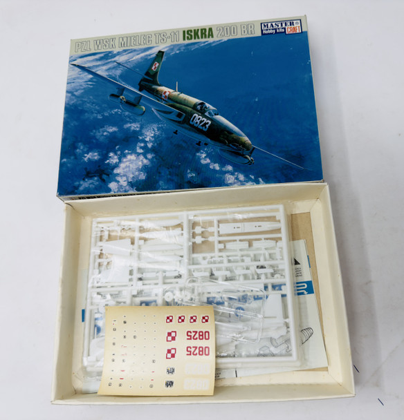 TS-11 ISKRA 200 BR, 1/72, OPEN BOX, MASTER CRAFT