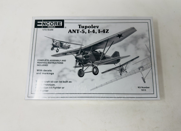 TUPOLEV ANT-5, I-4, I-4Z, 1/72, SEALED BOX, ENCORE