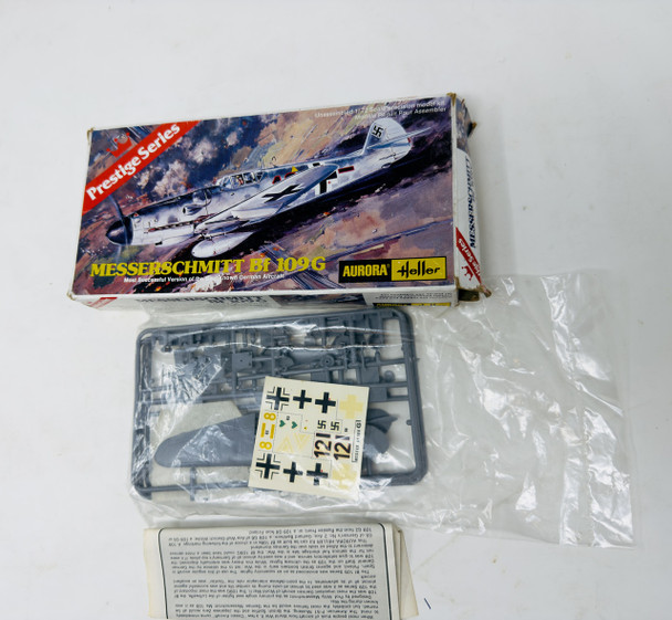 MESSERSCHMITT Bf 109G, 1/72, OPEN BOX, AURORA HELLER