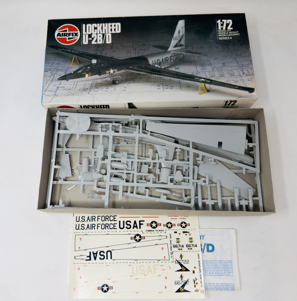 LOCKHEED U-2B/D, 1:72, OPEN BOX, AIRFIX