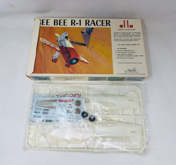 GEE BEE R-1 RACER, 1/32, OPEN BOX, WILLIAMS BROS INC.