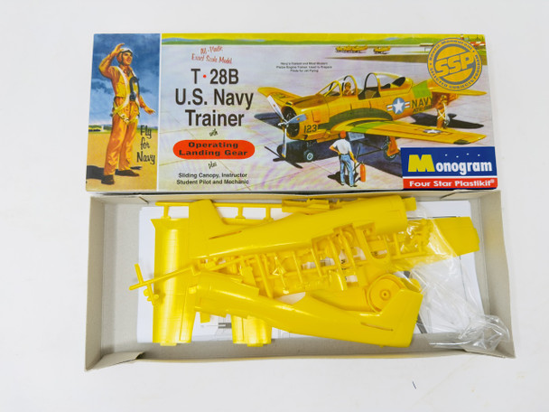 T-28B U.S. Navy Trainer, 1/48, OPEN BOX, MONOGRAM
