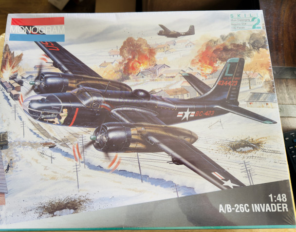 AB/26C INVADER , 1/48, SEALED BOX, MONOGRAM