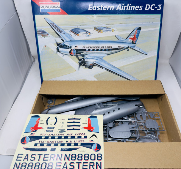 EASTERN AIRLINES DC-3, 1/48, OPEN BOX, MONOGRAM