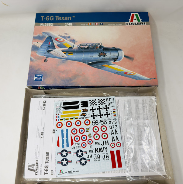 T-6G TEXAN, 1/48, OPEN BOX, ITALERI